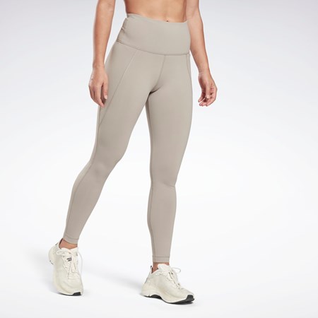 Reebok Lux High-Waisted Tights Gris | 90DHCLXYU