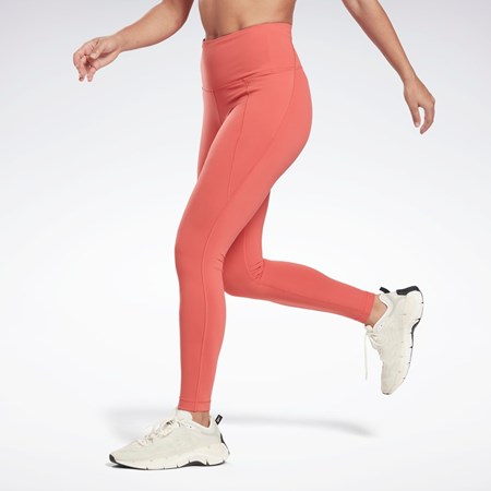 Reebok Lux High-Waisted Tights Rhodonite | 91JIEOYBN