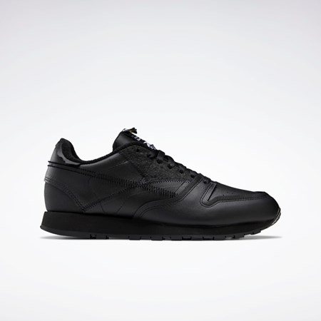 Reebok Maison Margiela CL Memory of Shoes Negras Blancas Negras | 69RLBTVEN