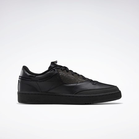 Reebok Maison Margiela Club C Memory Of Shoes Negras Blancas Negras | 60AVUPXEW