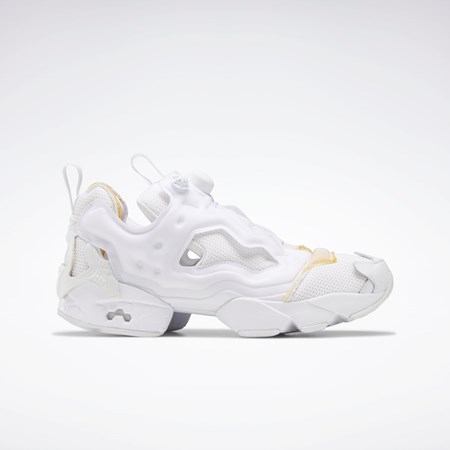 Reebok Maison Margiela Instapump Fury Memory Of Shoes Blancas Negras | 64VUMJPHY