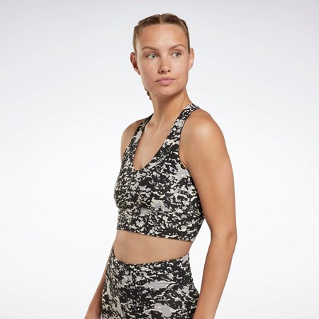 Reebok Modern Safari Bralette Negras | 02LRAGNKP