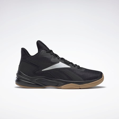 Reebok More Buckets Basketball Shoes Negras Plateadas Blancas | 46DFKJPEX