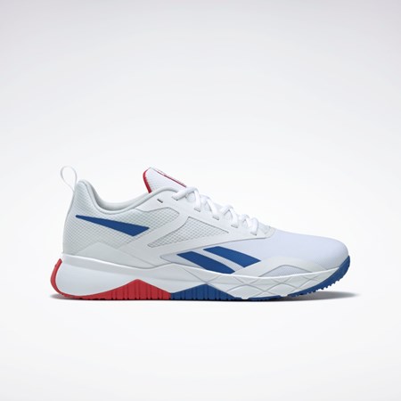 Reebok NFX Entrenamiento Shoes Blancas Gris Azules | 18DGSXCTJ