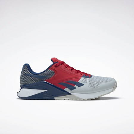 Reebok Nano 6000 Entrenamiento Shoes Gris Rojas Azules | 28KDIYGEP