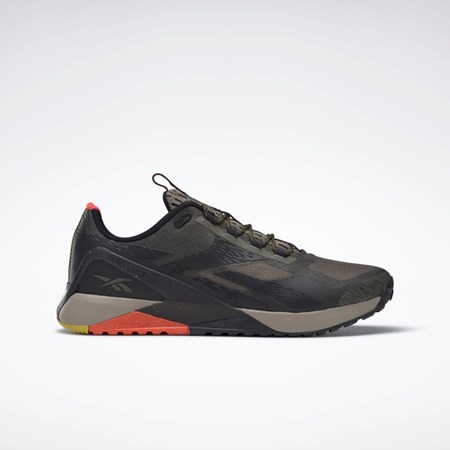 Reebok Nano X1 Adventure Shoes Verde Negras Rojas | 73BOXIVKM
