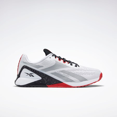 Reebok Nano X1 Entrenamiento Shoes Blancas Negras Rojas | 40DVBIWLM