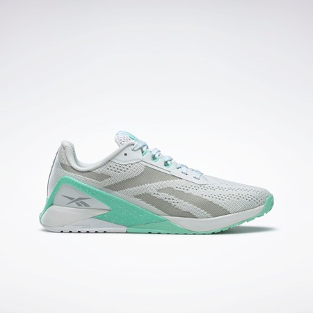 Reebok Nano X1 Entrenamiento Shoes Gris Verde Menta Gris | 87VJOMZWF