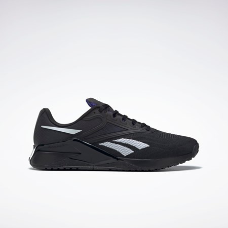 Reebok Nano X2 Entrenamiento Shoes Negras Moradas Blancas | 38MQWTAHS