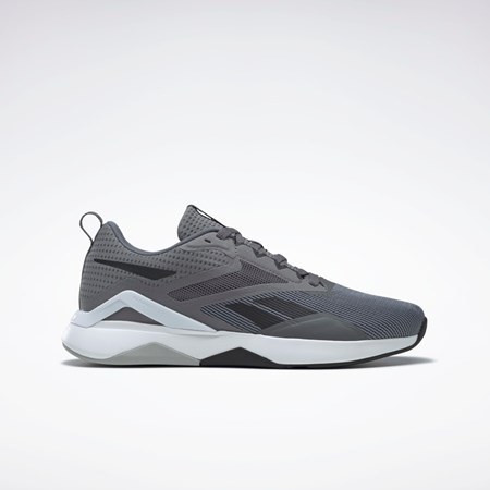 Reebok Nanoflex TR 2.0 Entrenamiento Shoes Gris Negras Gris | 91QBXVGKD