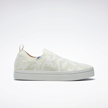 Reebok OnLux Slip-On Shoes Blancas Blancas | 10JQVNAKE