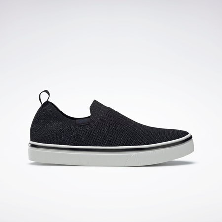 Reebok OnLux Slip-On Shoes Negras Gris Blancas | 40PGQCZJW