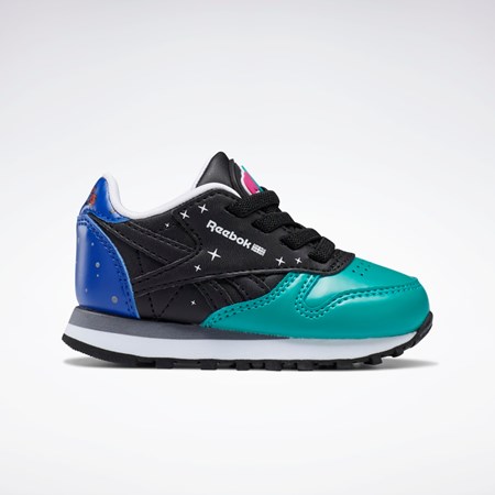 Reebok PJ Masks Classic Leather Shoes - Toddler Negras | 76JWNAZRH