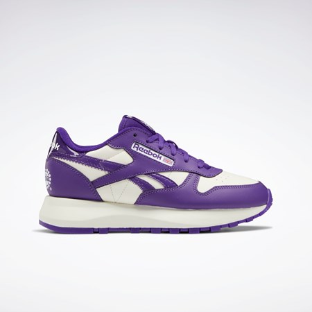 Reebok Popsicle Classic Leather SP Shoes Moradas Moradas | 05NOUKWEJ