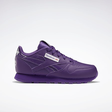 Reebok Popsicle Classic Leather Shoes - Preschool Moradas Moradas Moradas | 05EGJBFMY