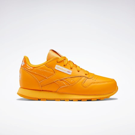 Reebok Popsicle Classic Leather Shoes - Preschool Semi Fire Spark / Semi Fire Spark / Semi Fire Spark | 43DZJBLVO