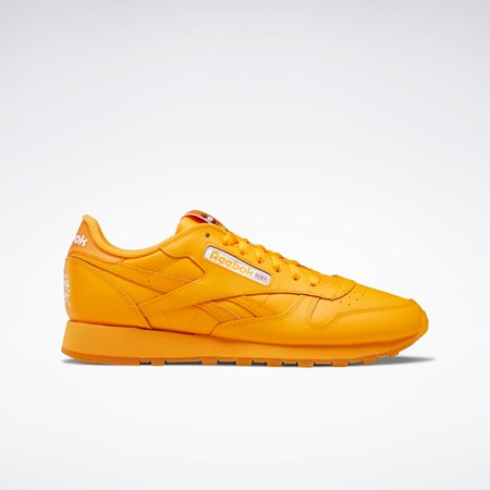 Reebok Popsicle Classic Leather Shoes Semi Fire Spark / Semi Fire Spark / Semi Fire Spark | 74OVHWDNI