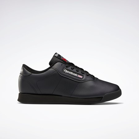 Reebok Princess Anchos Shoes Negras | 73ODFEHLC