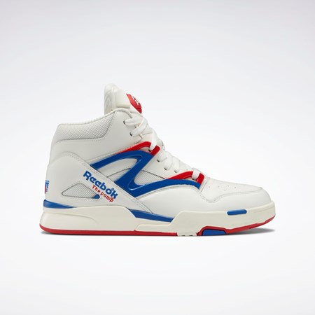 Reebok Pump Omni Zone II Shoes Azules Rojas | 23DNRBFZY