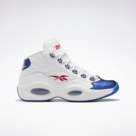 Reebok Question Mid Basketball Shoes Blancas | 52DMJUXSK