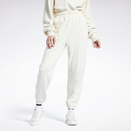 Reebok Reebok Classics Natural Dye Small Logo French Terry Pants Non-Dyed | 80NQLOCHK