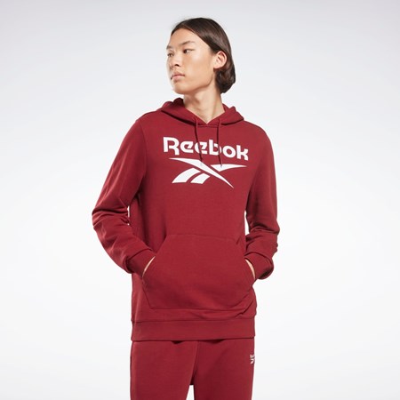 Reebok Reebok Identity Big Logo Hoodie Burdeos | 15OKYGJXZ