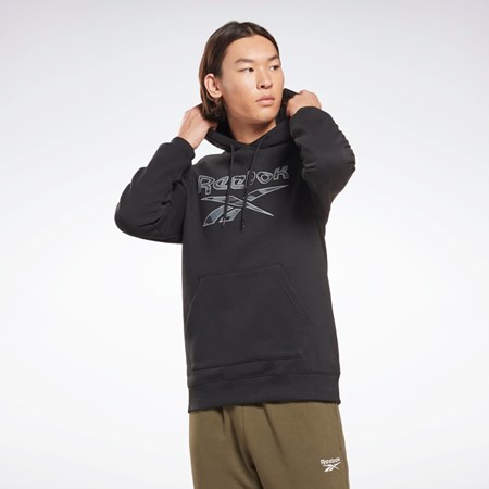 Reebok Reebok Identity Big Logo Hoodie Negras | 63RQNDELG