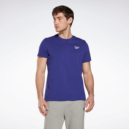 Reebok Reebok Identity Classics T-Shirt Moradas | 35BNJGCHQ