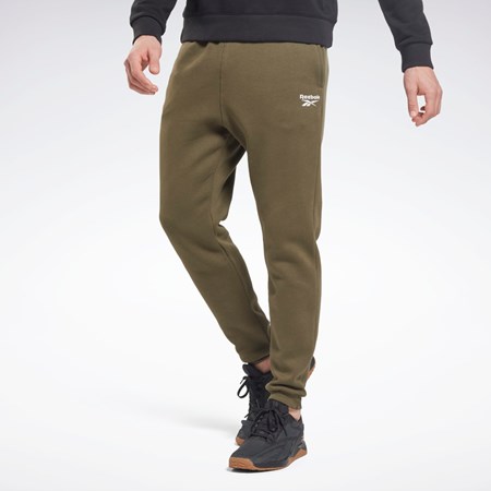 Reebok Reebok Identity Fleece Jogger Verde | 21ARJPBFI
