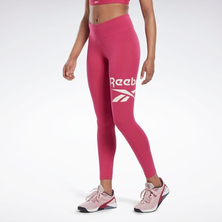 Reebok Reebok Identity Logo Leggings Rosas | 73QNYDOPF