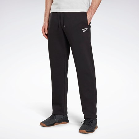Reebok Reebok Identity Open Hem Pants Negras | 19GSLXHQF