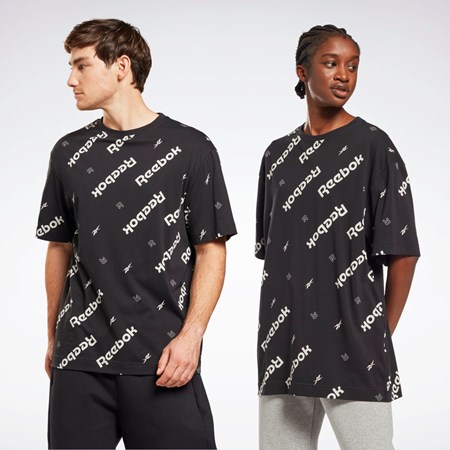 Reebok Reebok Identity T-Shirt Negras | 32NBKESAR