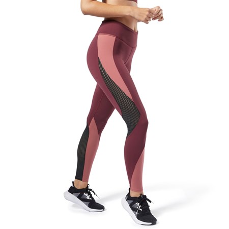 Reebok Reebok Lux 2 Leggings Burdeos Rosas | 91TBHUNOS