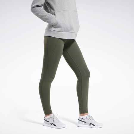 Reebok Reebok Lux High-Rise 2 Leggings Verde | 72LRVXFUA
