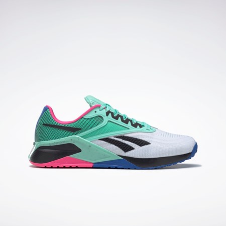 Reebok Reebok Nano X2 Entrenamiento Shoes Blancas Verde Menta Negras | 20TWQVSRM
