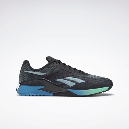 Reebok Reebok Nano X2 Entrenamiento Shoes Negras Azules Verde Menta | 61ABVLYJD