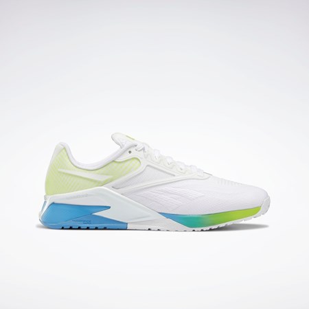 Reebok Reebok Nano X2 Entrenamiento Shoes Blancas Azules Amarillo | 91GUIELRQ