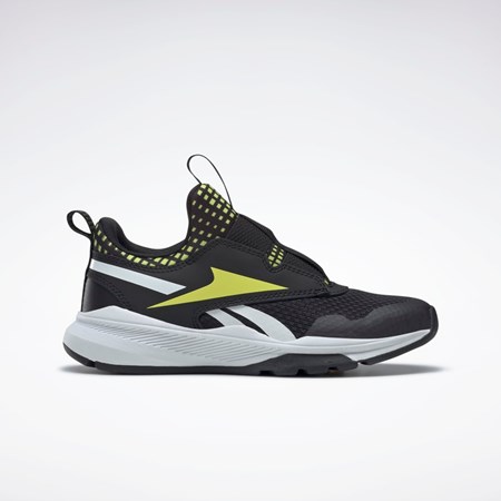 Reebok Reebok XT Sprinter Slip-On Shoes - Preschool Negras Amarillo Blancas | 61MFJKBRO