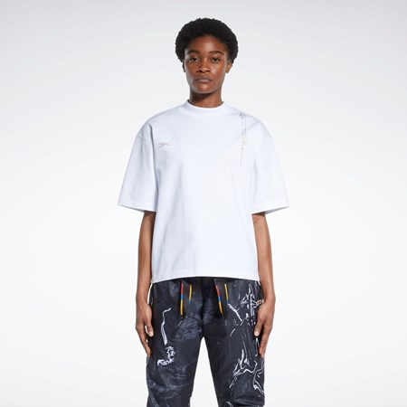 Reebok Reebok by Pyer Moss Tee Blancas | 19XQDTNZF