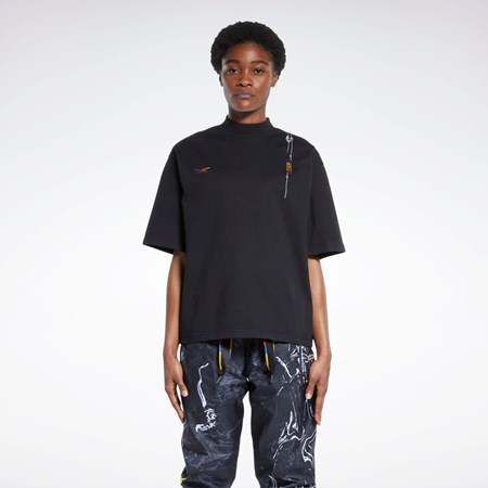 Reebok Reebok by Pyer Moss Tee Negras | 69DQPABUO