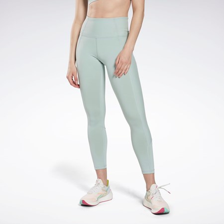 Reebok Rib High-Rise Leggings Gris | 49OLFCXRN