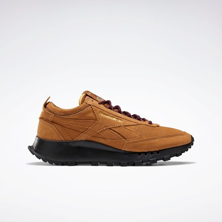 Reebok SNS Classic Leather Legacy Shoes Marrones Burdeos Doradas | 08NFKJCBD