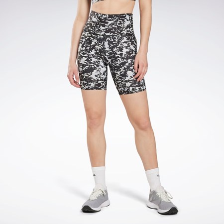 Reebok Speckle Modern Safari Legging Shorts Negras | 89YBIHUSO