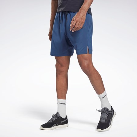Reebok Speed Shorts 2.0 Azules | 64FJAIEBM