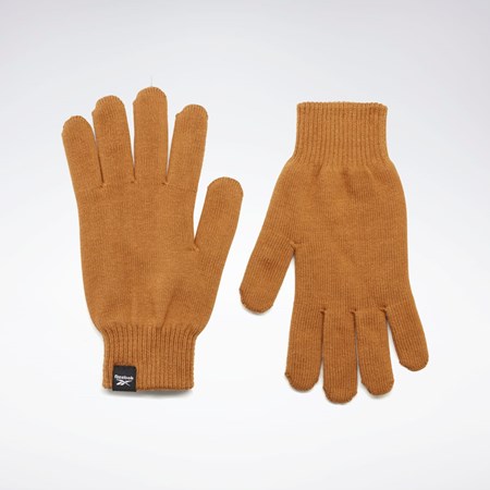 Reebok Sports Essentials Logo Gloves Sepia | 40KVOBXRU
