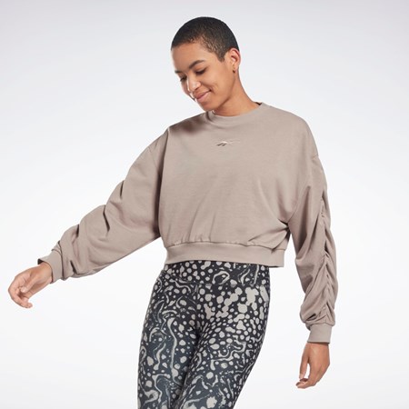 Reebok Studio Knit Moda Cover-Up Gris | 14GFSMDCA