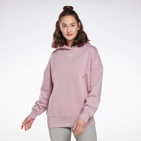 Reebok Studio Recycled Oversize Hoodie Infused Lilac | 32RXYWGEI