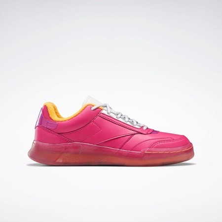 Reebok THE JETSONS Club C Legacy Shoes Rosas Blancas | 87FGEDIUS