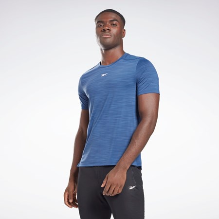 Reebok Tech Estilo Activchill Move T-Shirt Azules | 70LRVDHNY