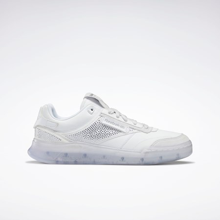 Reebok Très Rasché Club C Legacy Diamanté Shoes Blancas Plateadas | 35CPHLRBS